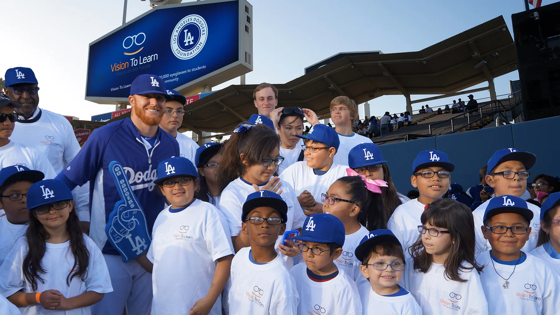 Client event at Dodger Stadium