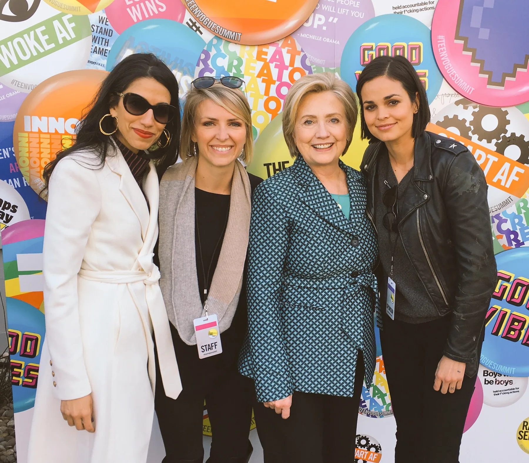 GSR team with Hillary Clinton