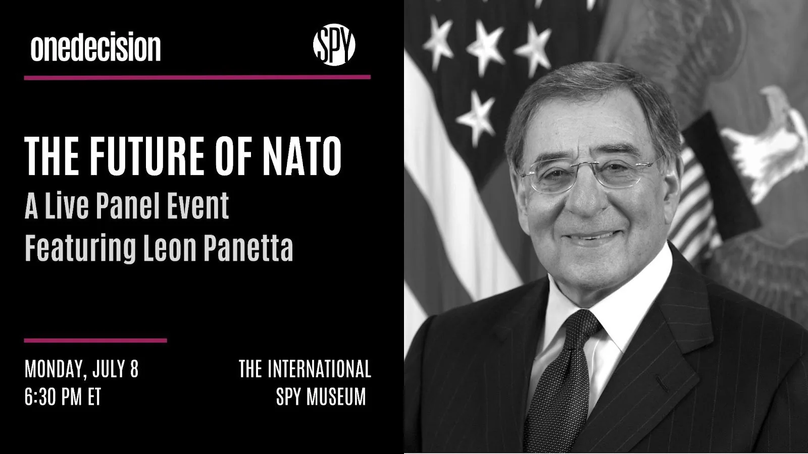 Leon Panetta at a One Decision live event