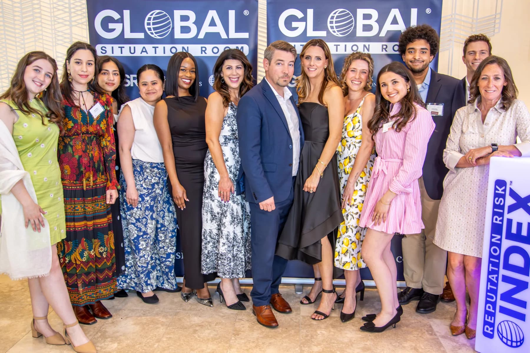 Global Situation Room team at the Reputation Risk Index launch event