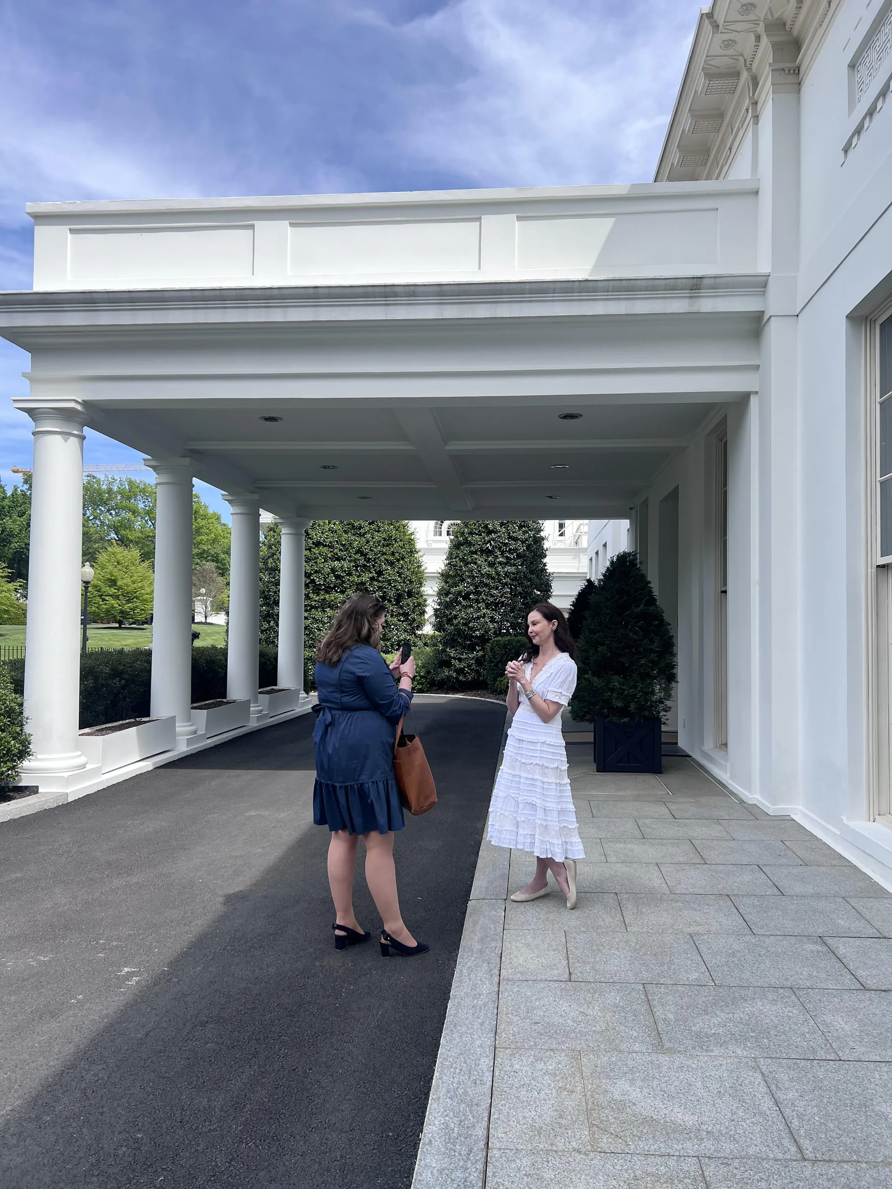 At the White House