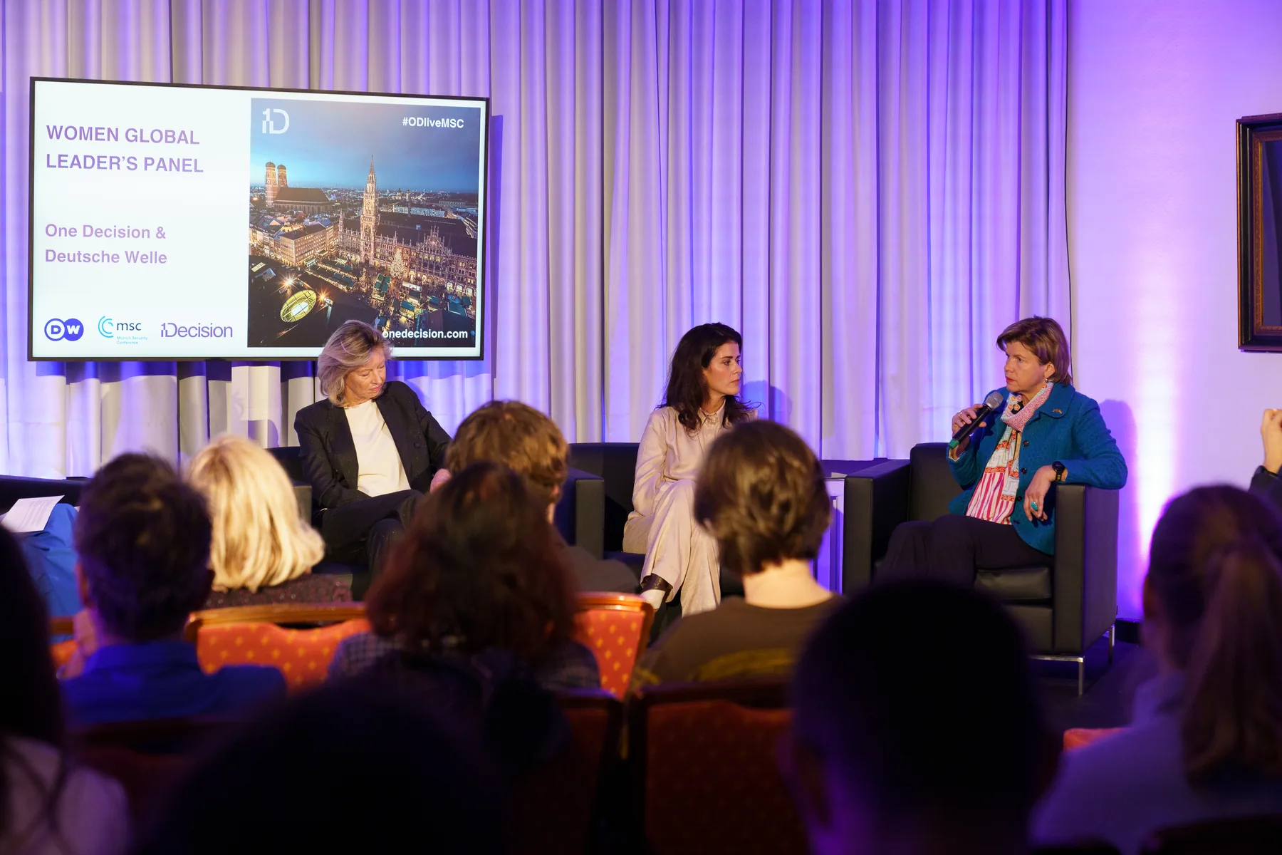 Women global leaders panel at Munich